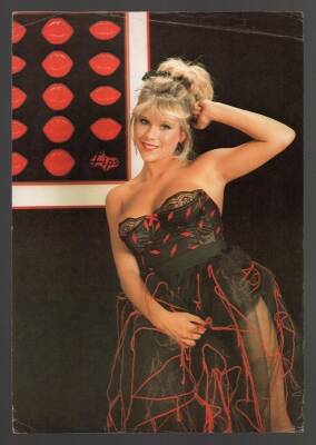Samantha Fox Büyükboy Kartpostal KRT4966 - 1