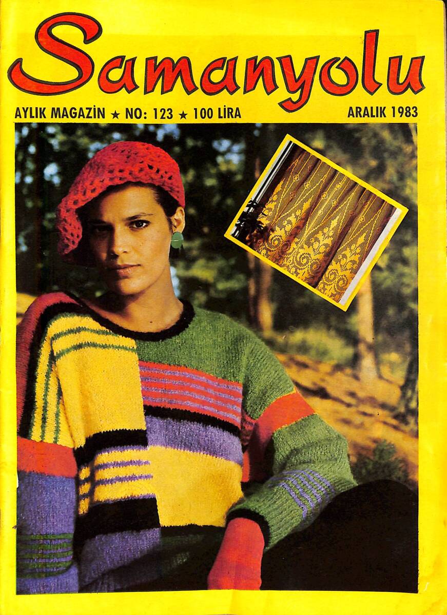 Samanyolu Aylık Magazin Aralık 1983 No : 123 - Paftası İçerisindedir NDR101557 - 1