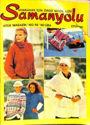 Samanyolu Aylık Magazin Eylül 1981 No : 96 - En Sevilen Renk Ve Yün : Angora NDR91428 - Gökçekoleksiyon