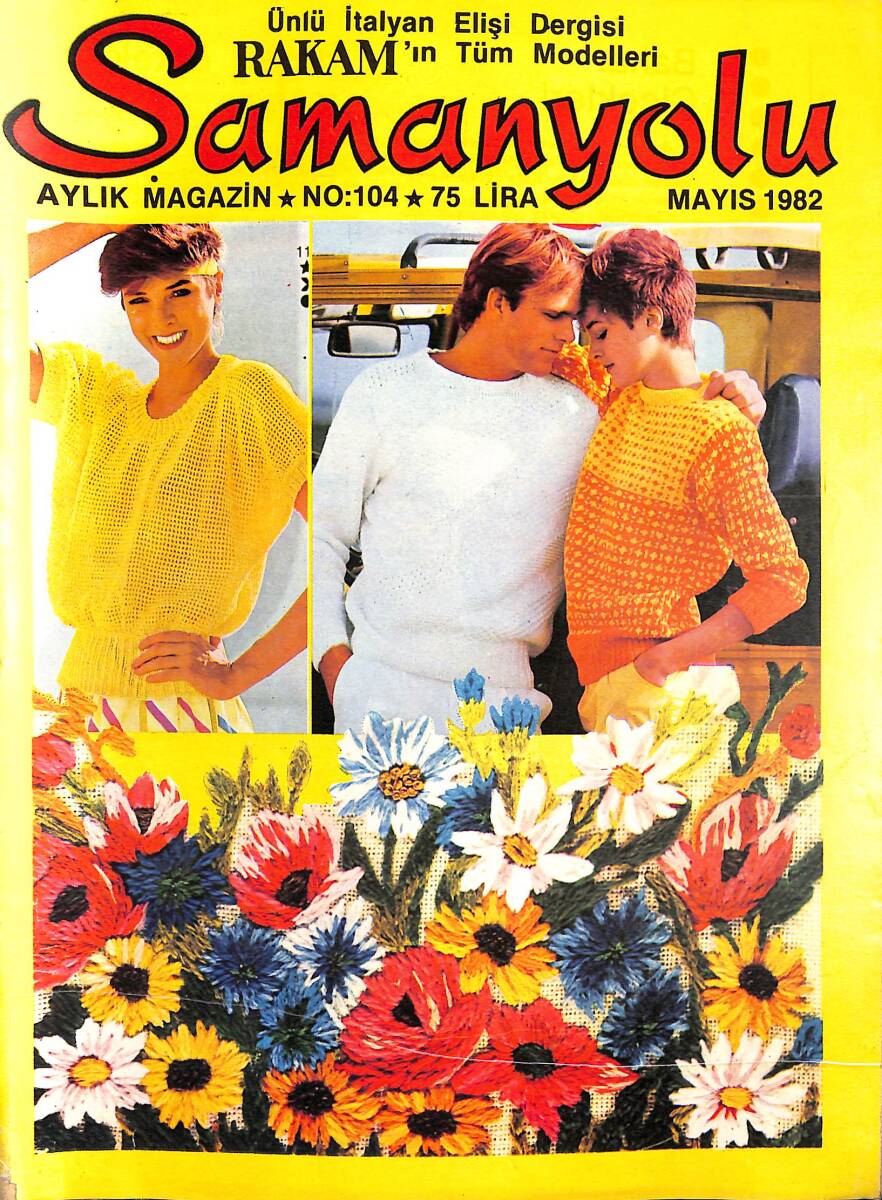 Samanyolu Aylık Magazin Mayıs 1982 No: 104 - Paftası İçindedir NDR101569 - 1