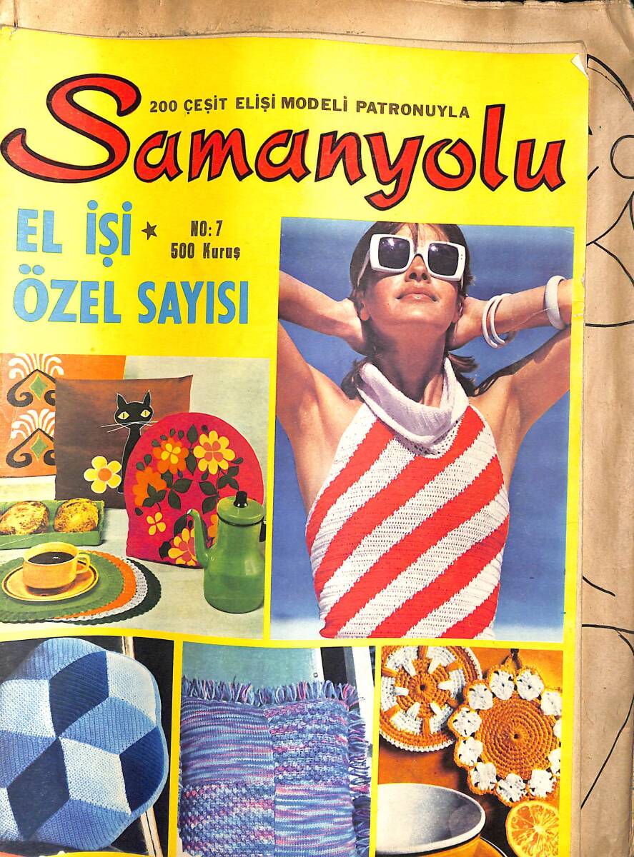 Samanyolu El İşi Özel Sayısı No : 7- Paftası İçerisindedir NDR101563 - 1