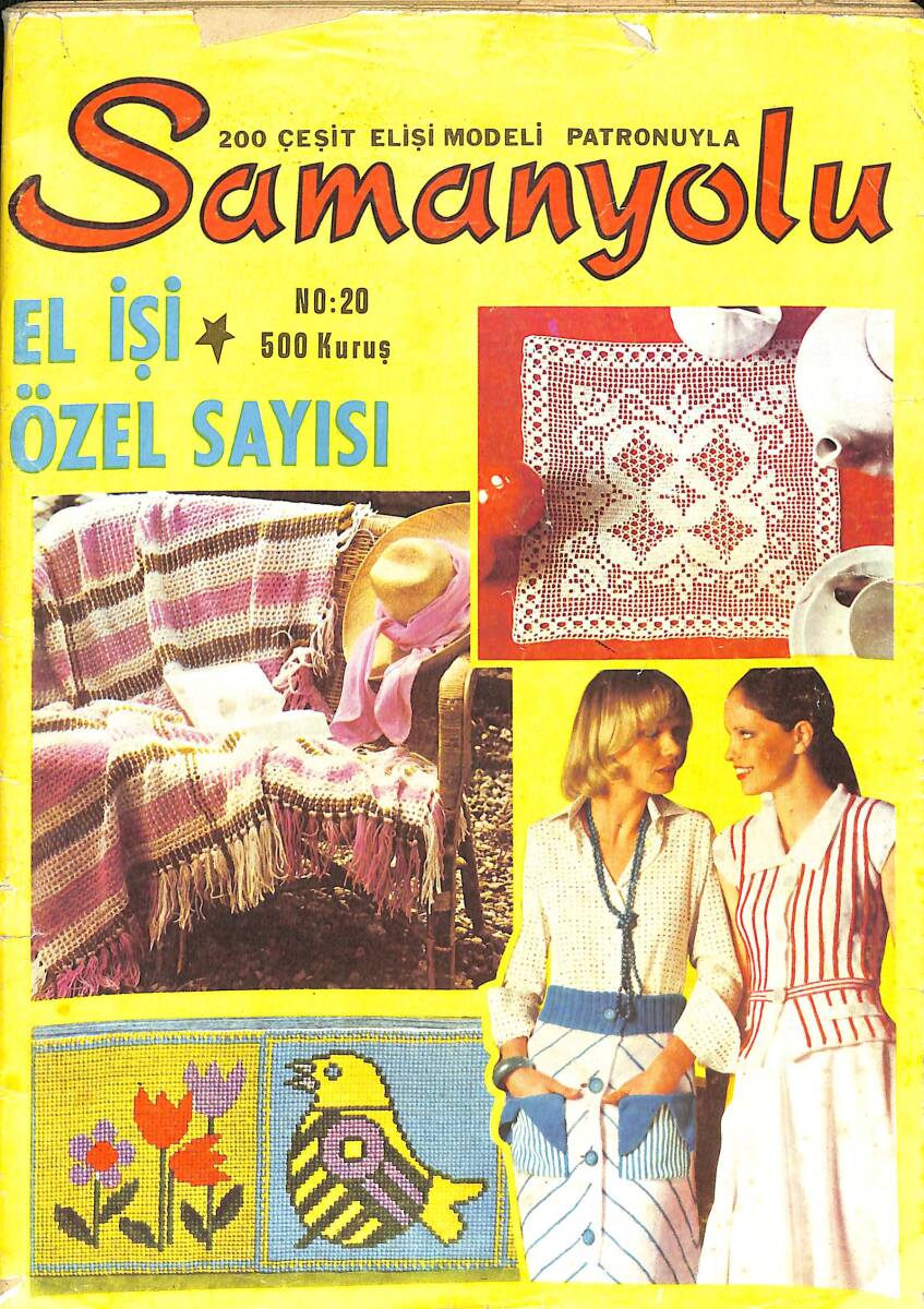 Samanyolu El İşi Sayısı No : 20 - Masa Örtüsü NDR91427 - 1