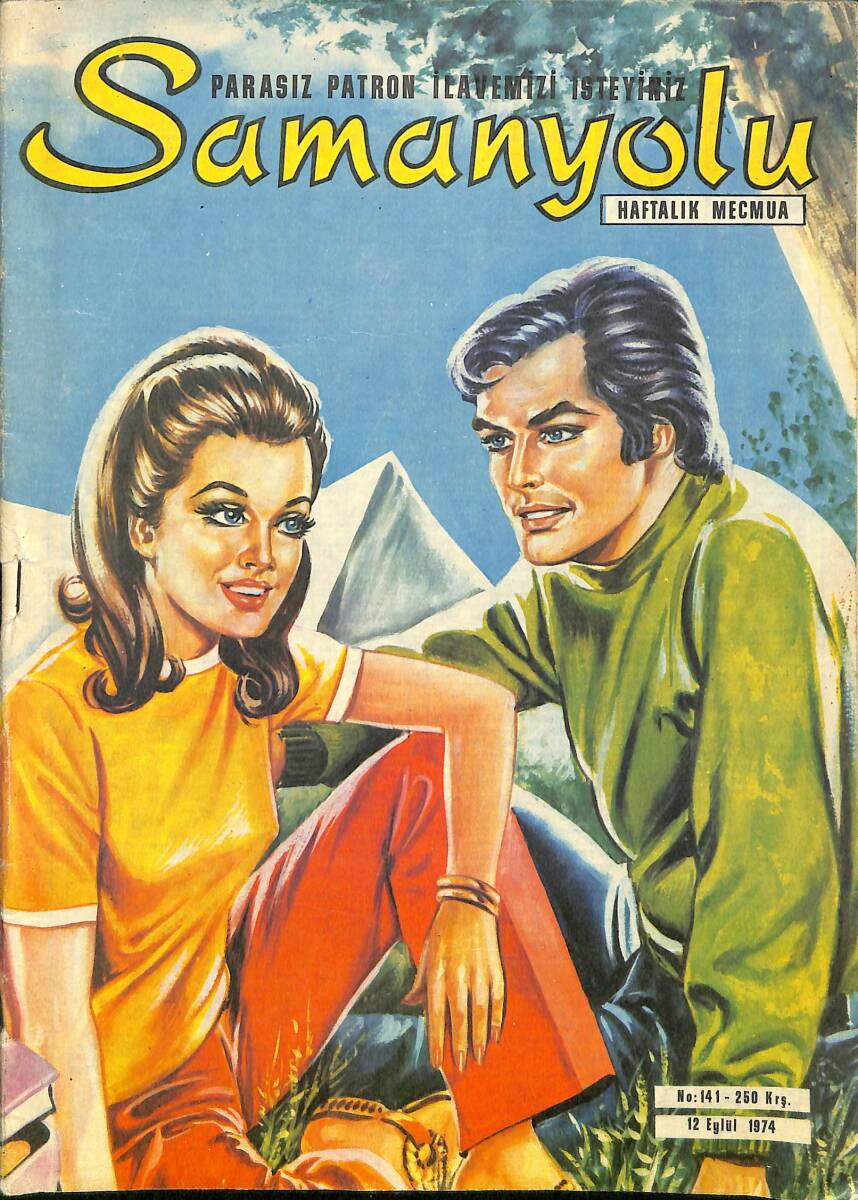 Samanyolu Haftalık Mecmua 12 Eylül 1974 No:141 - Nebahat Çehre Ramazan Bayramına Kadar Dinlenecek NDR91444 - 1
