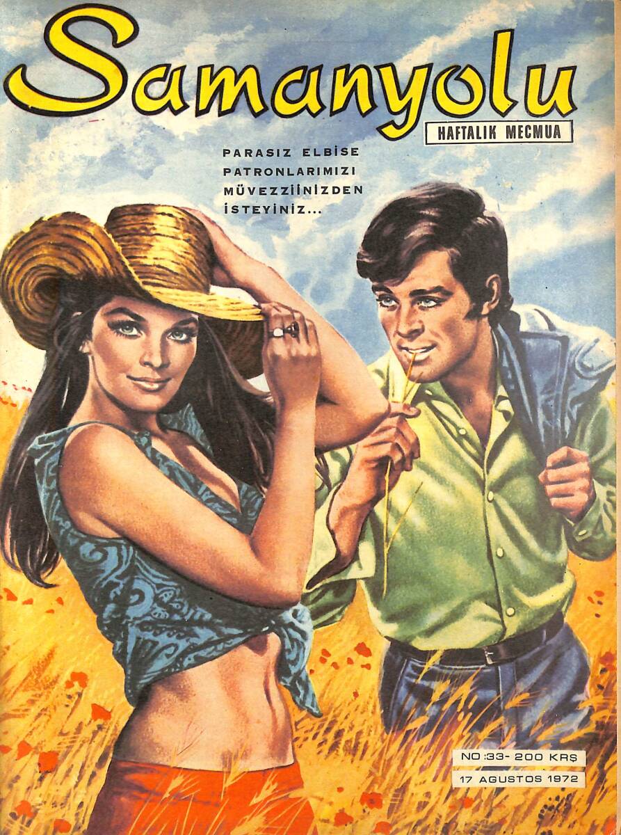 Samanyolu Haftalık Mecmua 17 Ağustos 1972 No: 33 - Paftası İçindedir - İrfan Atasoy Baba Oldu NDR101560 - 1
