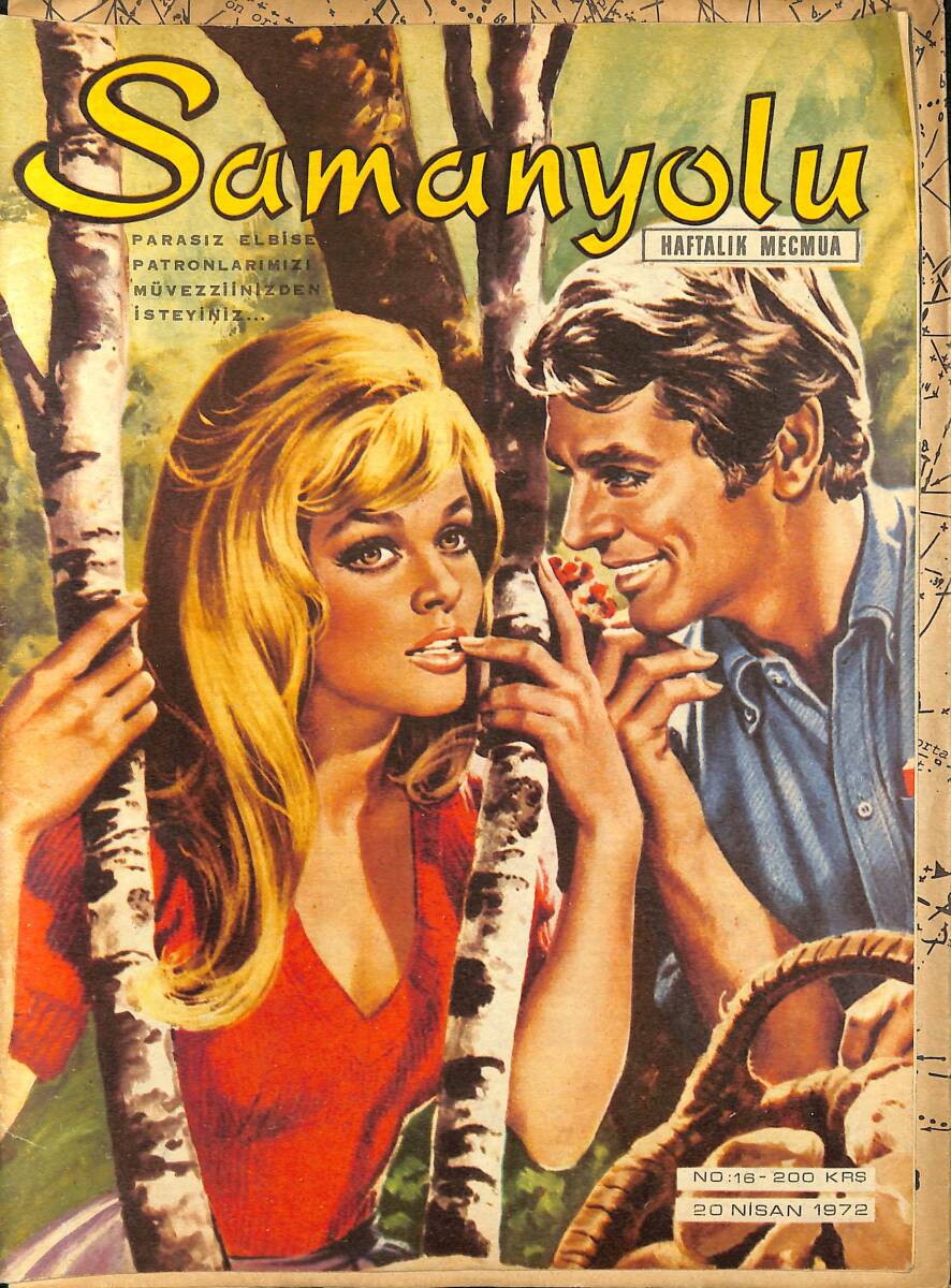 Samanyolu Haftalık Mecmua 20 Nisan 1972 No: 16 - Paftası İçindedir - Türkân Şoray'ın Rejimin Semeresi NDR101487 - 1