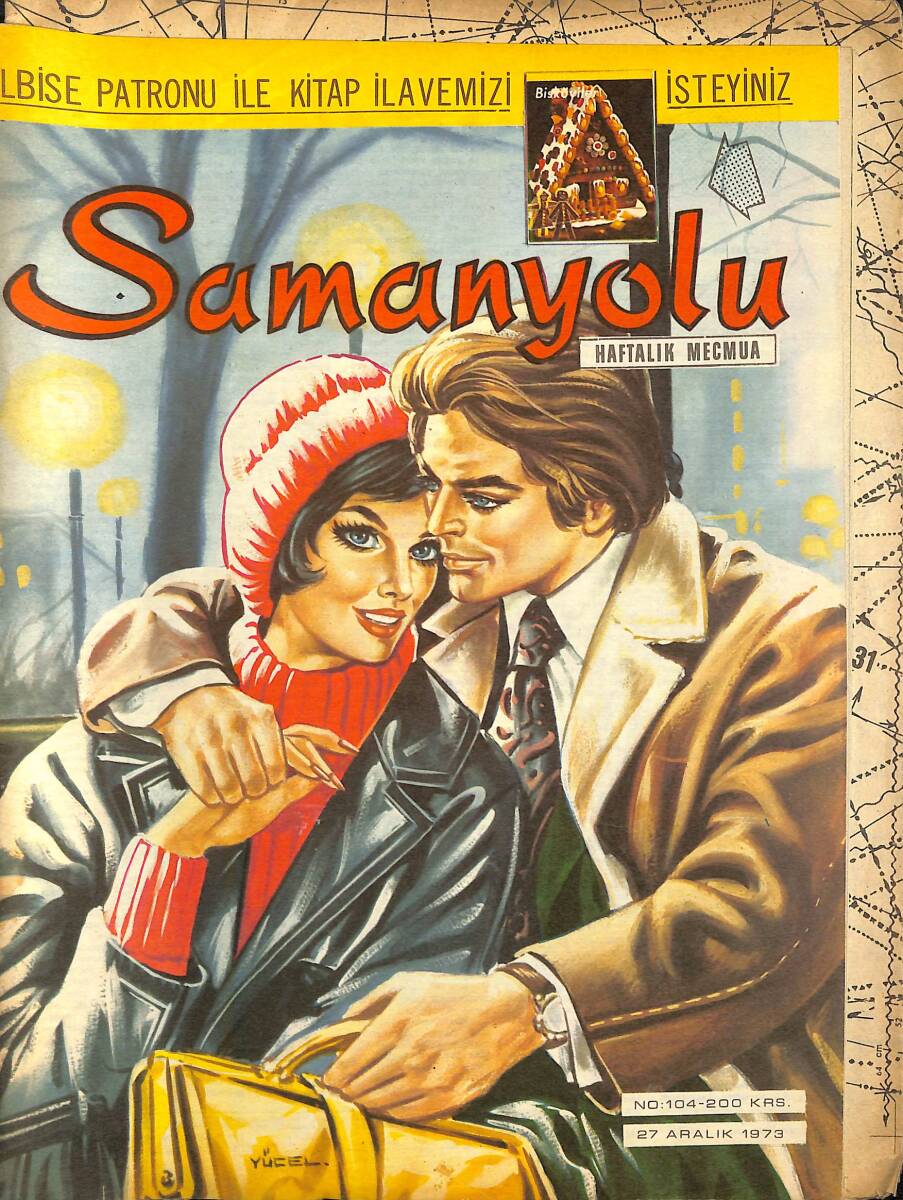 Samanyolu Haftalık Mecmua 27 Aralık 1973 No: 104 - Paftası İçindedir - Oğlak Burcunda Doğan Ünlü Sanatçı Filiz Akın NDR101467 - 1