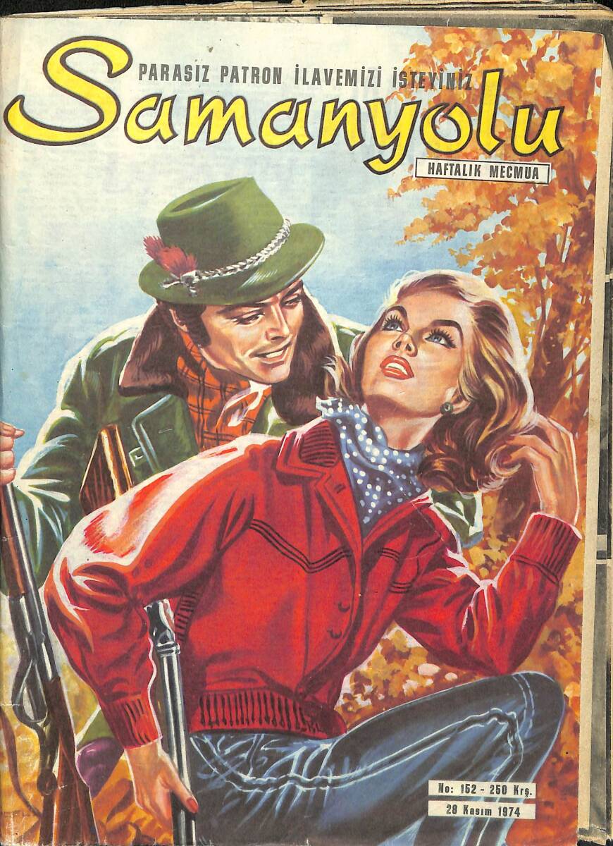 Samanyolu Haftalık Mecmua 28 Kasım 1974 No:152 - Ayhan Işık Film Şirketi Kurdu NDR91447 - 1