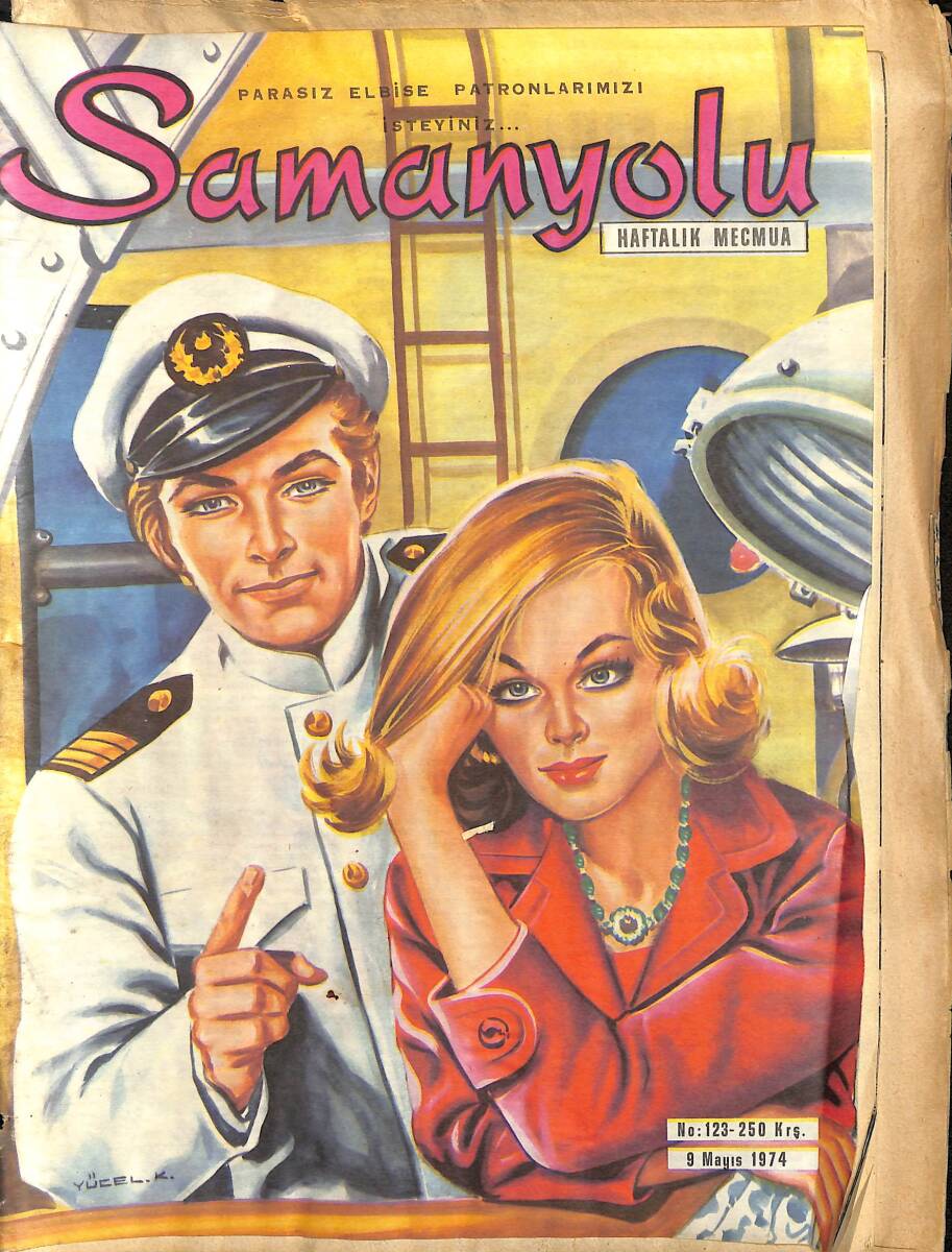 Samanyolu Haftalık Mecmua 9 Mayıs 1974 No: 123 - Paftası İçindedir NDR101488 - 1
