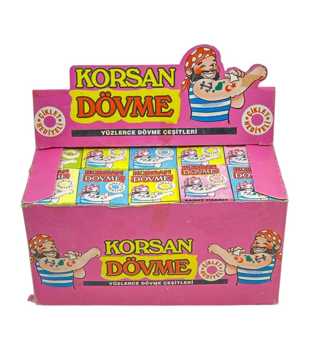 Samet Korsan Dövme 1994 Çiklet Hediyeli Açılmamış Kutu AOB4775 - 1