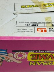 Samet Korsan Dövme 1994 Çiklet Hediyeli Açılmamış Kutu AOB4775 - 6