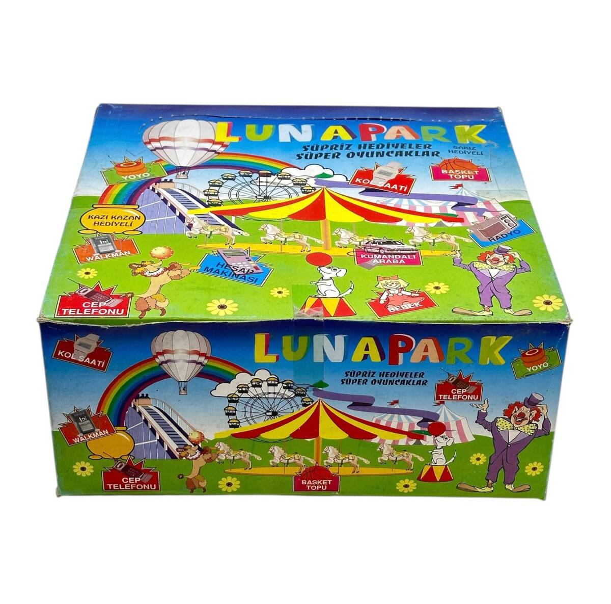 Samet Ticaret Lunapark Sürpriz Hediyeli Bakkal Oyuncağı Açılmamış Kutu 1990 AOB4777 - 3