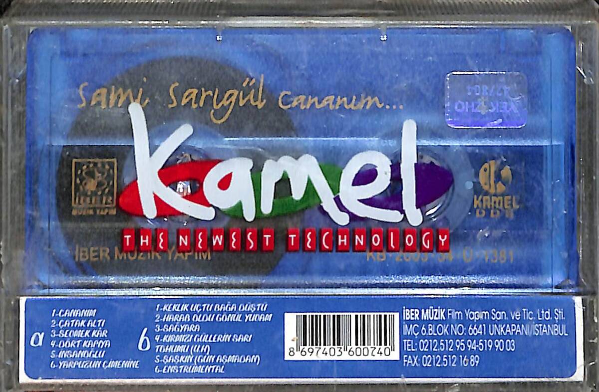 Sami Sarıgül - Cananım Kaset (Sıfır) KST28614 - 2
