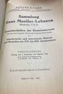 Sammlung Hans Mueller-Lebanon NDR79529 - 2