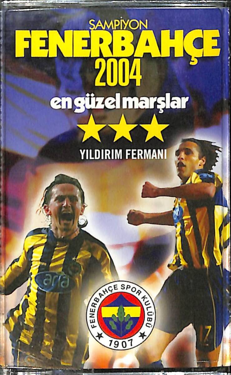 Şampiyon Fenerbahçe 2004 En Güzel Marşlar Kaset (Sıfır) KST26985 - 1