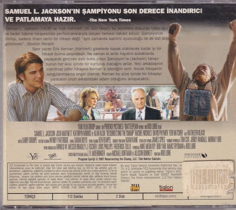 Şampiyonun Dirilişi VCD Film VCD9314 - 2