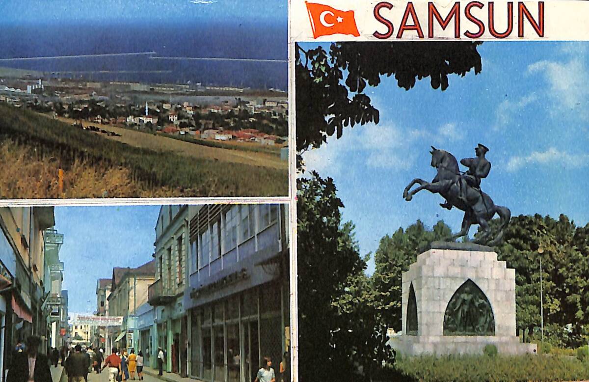 Samsun Kartpostal (Küçük Boy) KRT23655 - 1
