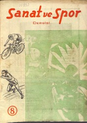 Sanat Ve Spor Dergisi Aralık 1949 Sayı: 8 NDR93045 - Gökçekoleksiyon