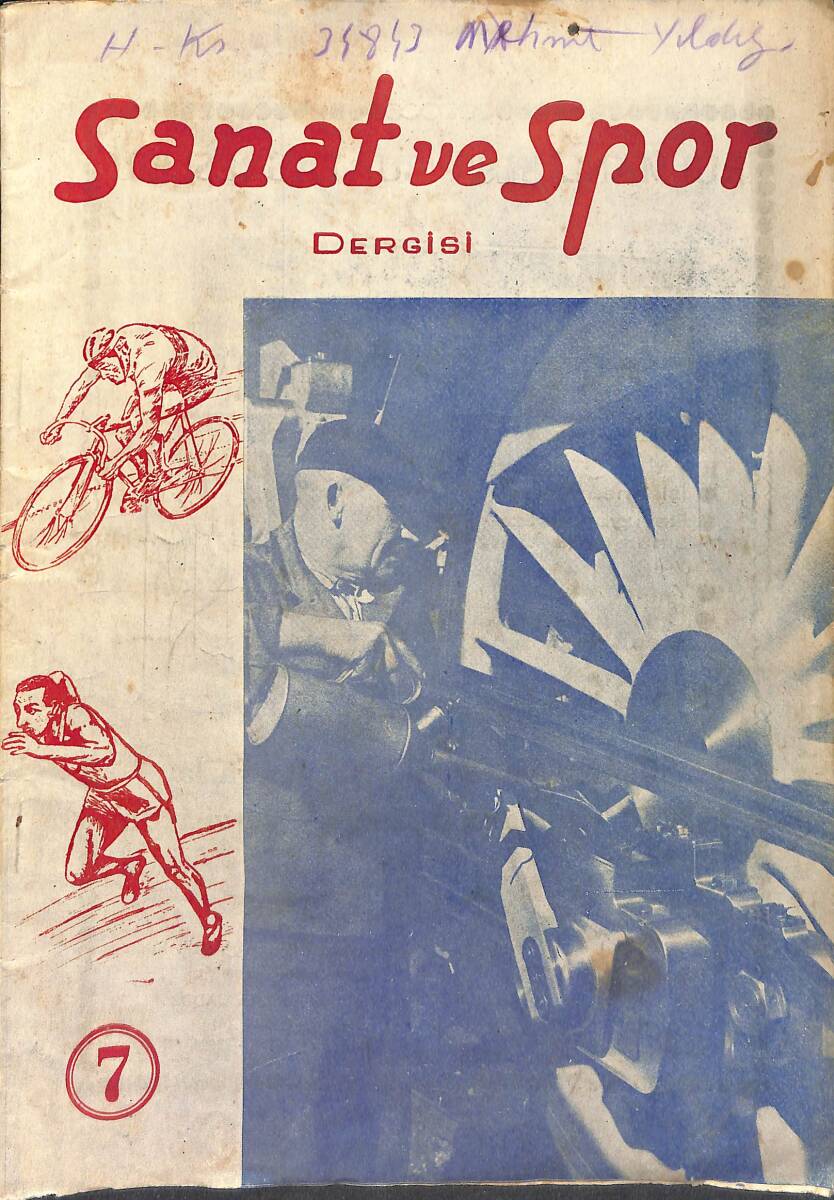 Sanat Ve Spor Dergisi Kasım 1949 Sayı: 7 NDR93032 - 1