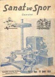 Sanat Ve Spor Dergisi Şubat 1951 Sayı: 22 NDR93046 - Gökçekoleksiyon
