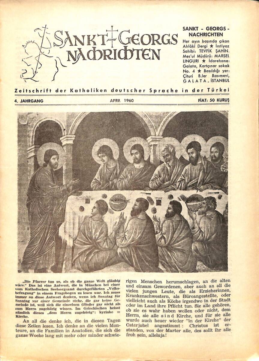 Sankt Georgs Nachrichten – April 1960 – Nikita und der liebe Gott – Die Türkei und der Heilige Stuhl NDR100752 - 1