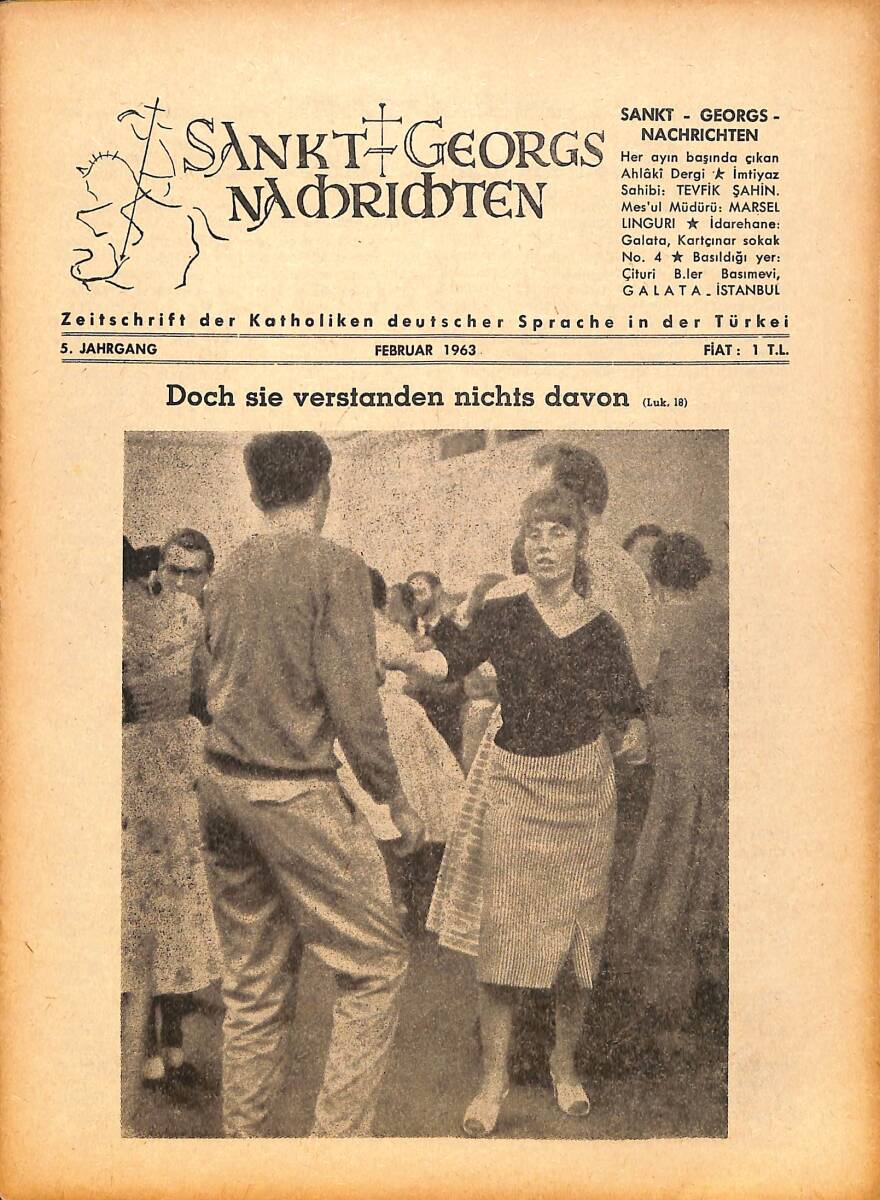 Sankt Georgs Nachrichten – Februar 1963 – Doch sie verstanden nichts davon – Denise Legrix – Beichtspiegel für den Techniker und Ingenieur NDR100692 - 1