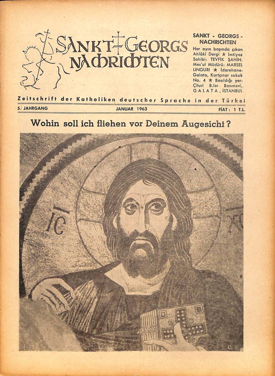 Sankt Georgs Nachrichten – Januar 1963 – Wohin soll ich fliehen vor Deinem Augesicht? NDR100691 - 1