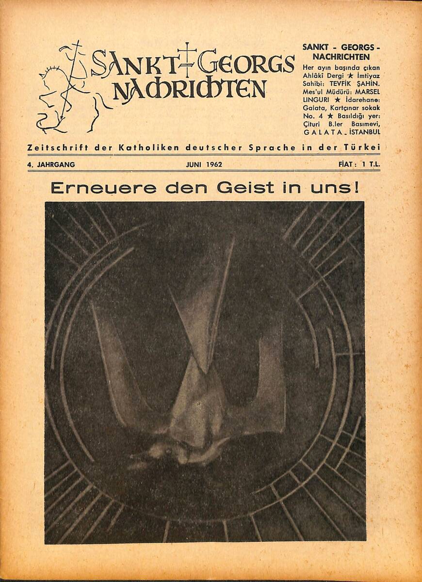 Sankt Georgs Nachrichten – Juni 1962 – Erneuere den Geist in uns! – Das Geheimnis der Dreifaltigkeit NDR100686 - 1