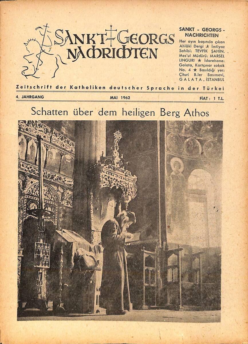 Sankt Georgs Nachrichten – Mai 1962 – Schatten über dem heiligen Berg Athos NDR100683 - 1