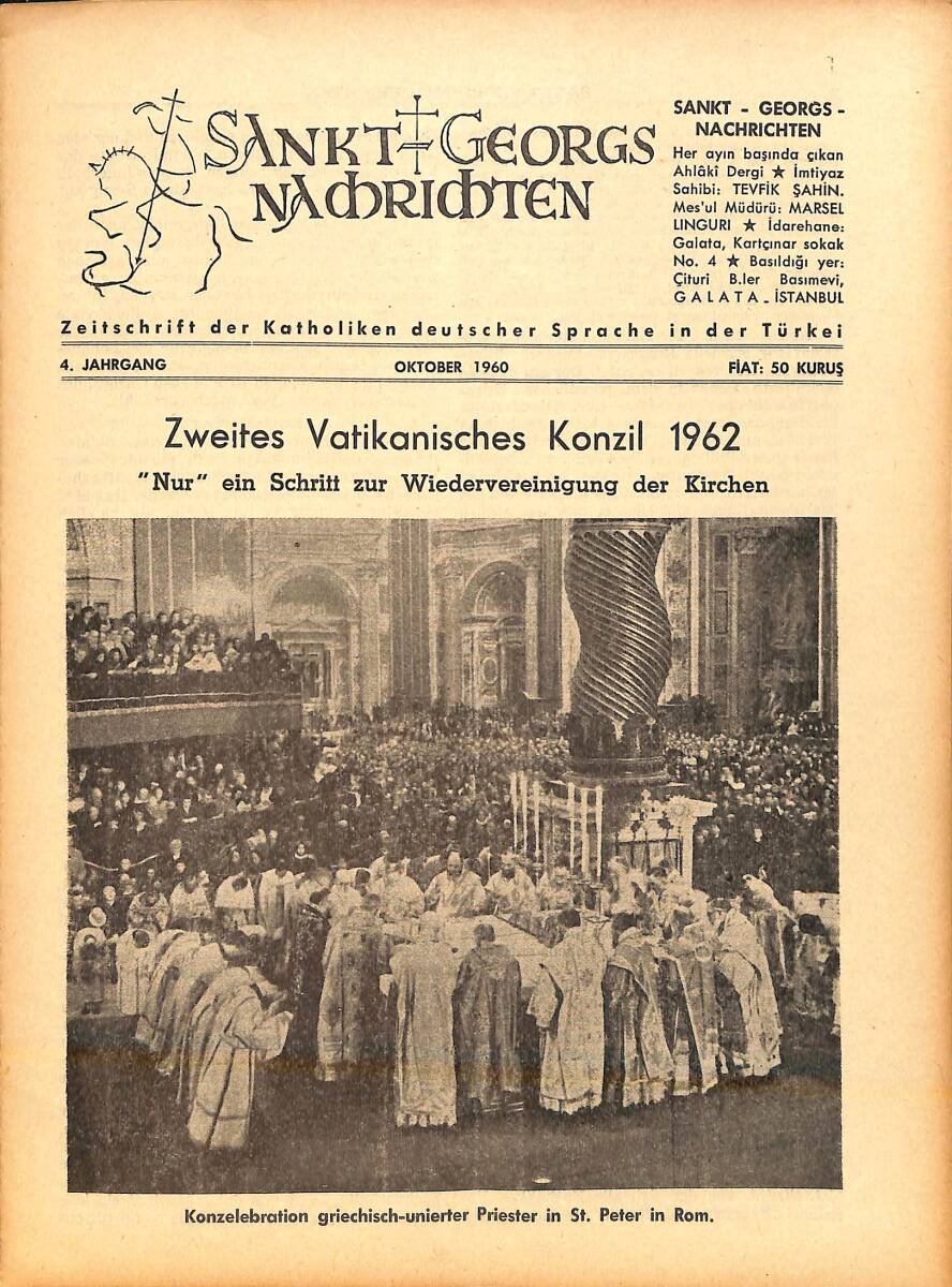 Sankt Georgs Nachrichten – Oktober 1960 – Zweites Vatikanisches Konzil 1962 NDR100743 - 1