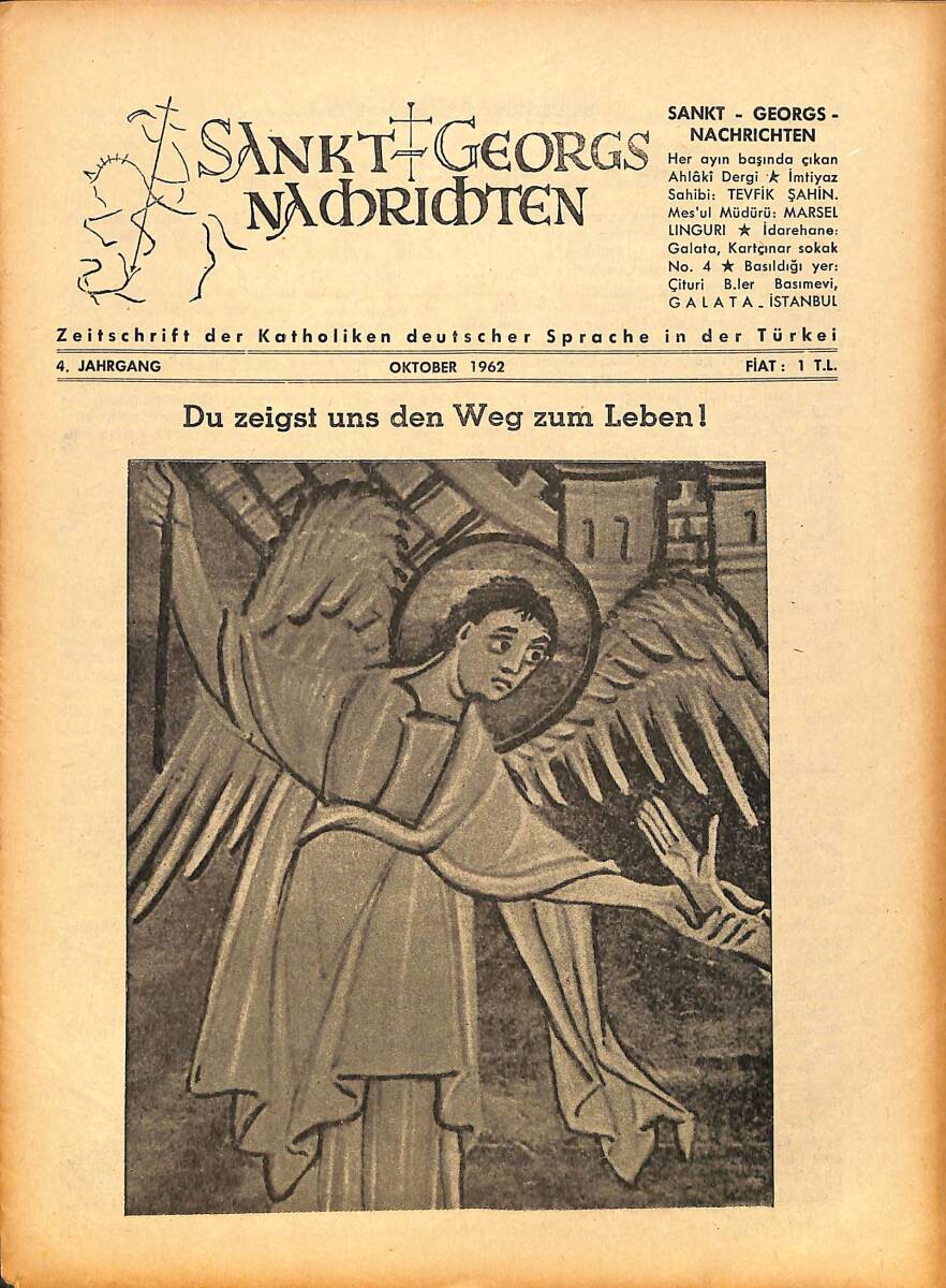 Sankt Georgs Nachrichten – Oktober 1962 – Du zeigst uns den Weg zum Leben! – Die Kirche ist kein Apparat tür Manager NDR100687 - 1