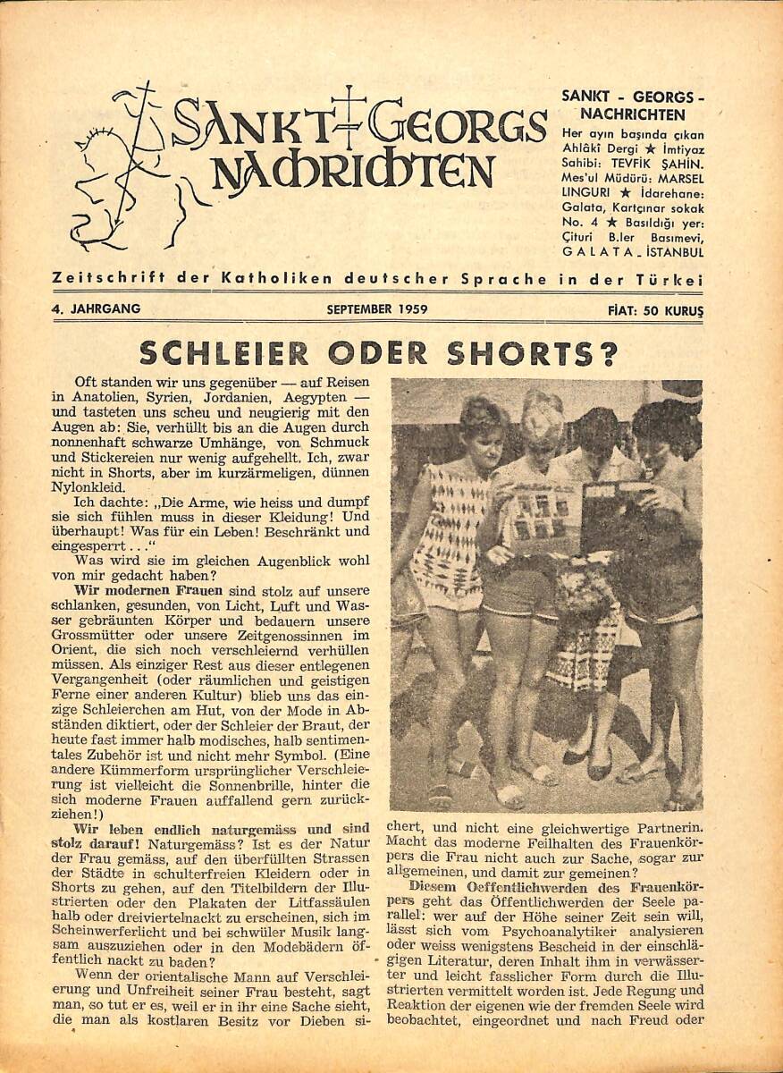 Sankt Georgs Nachrichten – September 1959 – Ein Tag In Iznik – John Foster Dulles NDR100710 - 1