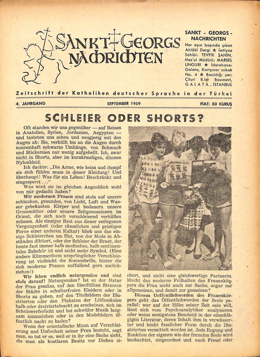 Sankt Georgs Nachrichten – September 1959 – Ein Tag In Iznik – John Foster Dulles NDR100723 - 1