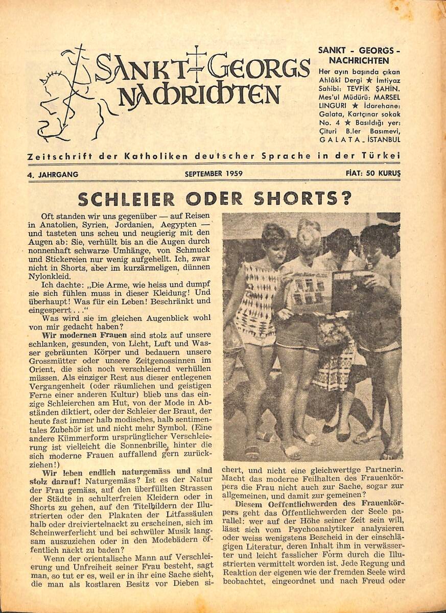 Sankt Georgs Nachrichten – September 1959 – Ein Tag In Iznik – John Foster Dulles NDR100725 - 1