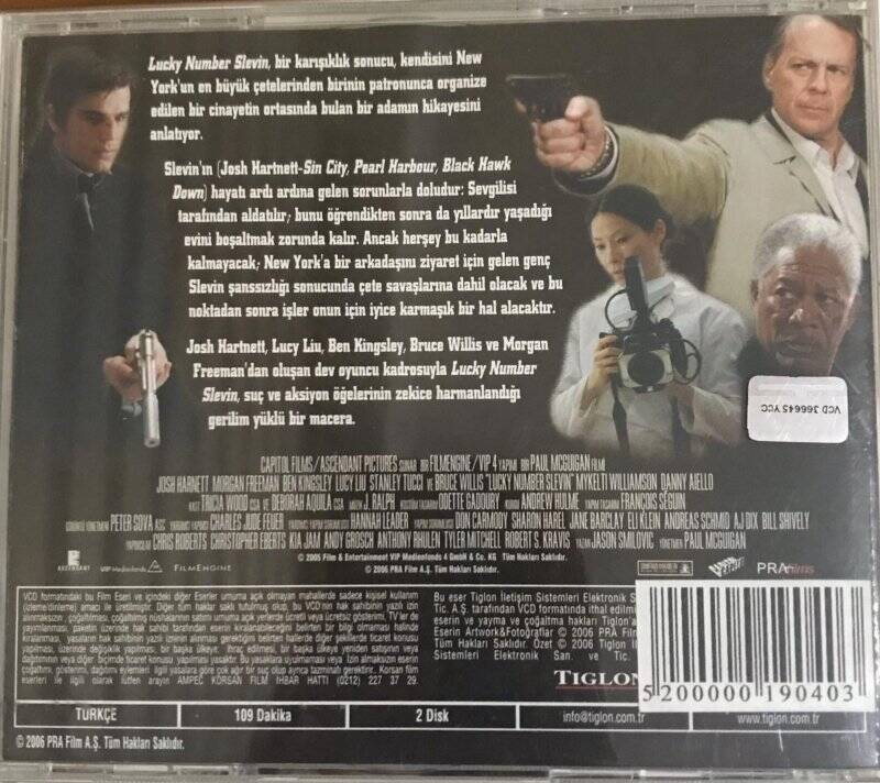 Şanslı Slevin VCD Film VCD7007 - 2