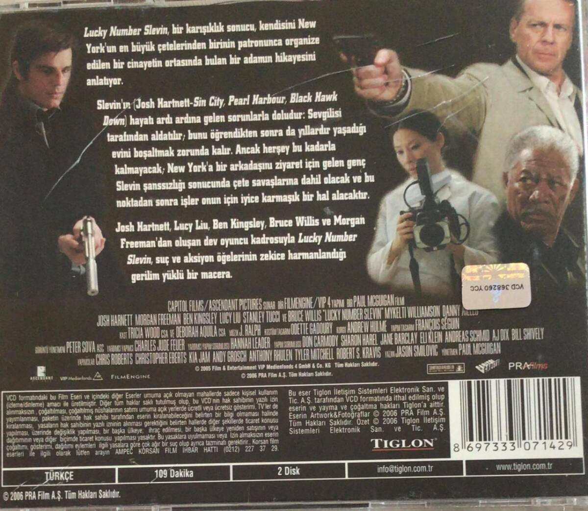 Şanslı Slevin VCD Film VCD7884 - 2