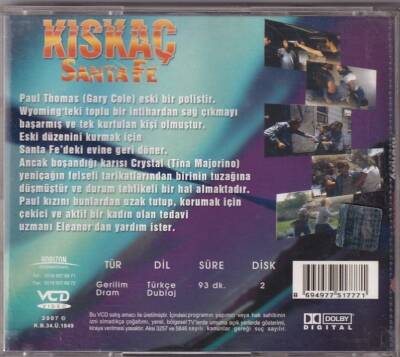 Santa Fe Kıskaç (Gary Cole) VCD Film VCD10933 - 2