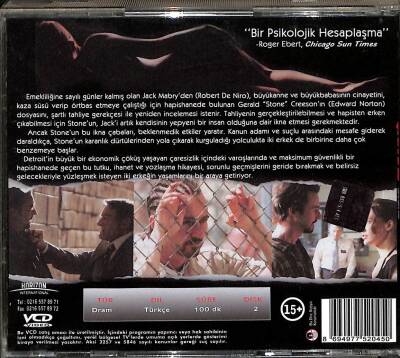 Şantaj (Robert De Niro - Milla Jovovich) VCD Film VCD18157 - 2