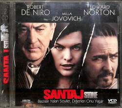 Şantaj - Stone Orijinal VCD Film ' Robert De Nıro, Edward Norton,Mılla Jovovıch ' VCD28487 - 1