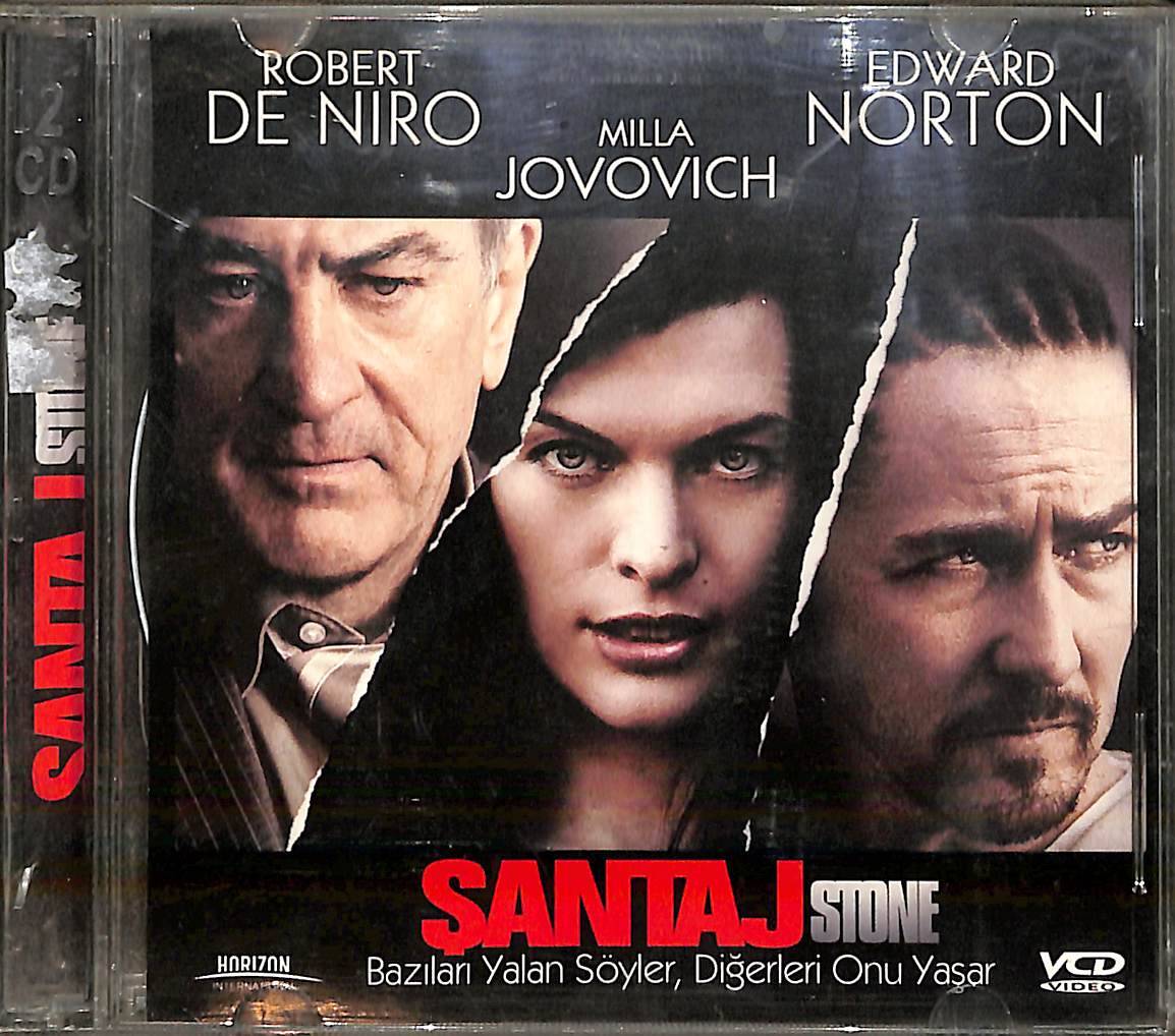 Şantaj - Stone Orijinal VCD Film ' Robert De Nıro, Edward Norton,Mılla Jovovıch ' VCD28487 - 1