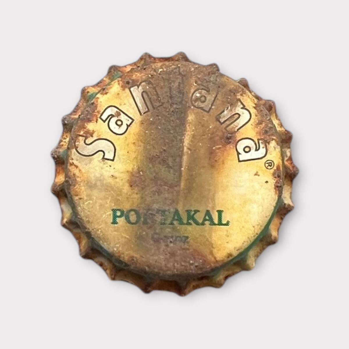 Santana Portakallı ( Giresun) 1980s Basılmamış Gazoz Kapağı CMK1465 - 3