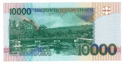 Sao Tome Principe 10000 Dobras 1996 ÇİL YKP8128 - 2