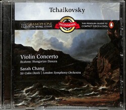 Sarah Chang Tchaikovsky Violin Concerto Brahms Hungarian Dances CD (İkinci El) CD4402 - 1