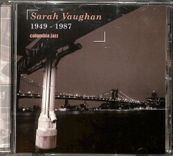 Sarah Vaughan 1949 1987 Columbia Jazz CD (İkinci El) CD5012 - 1