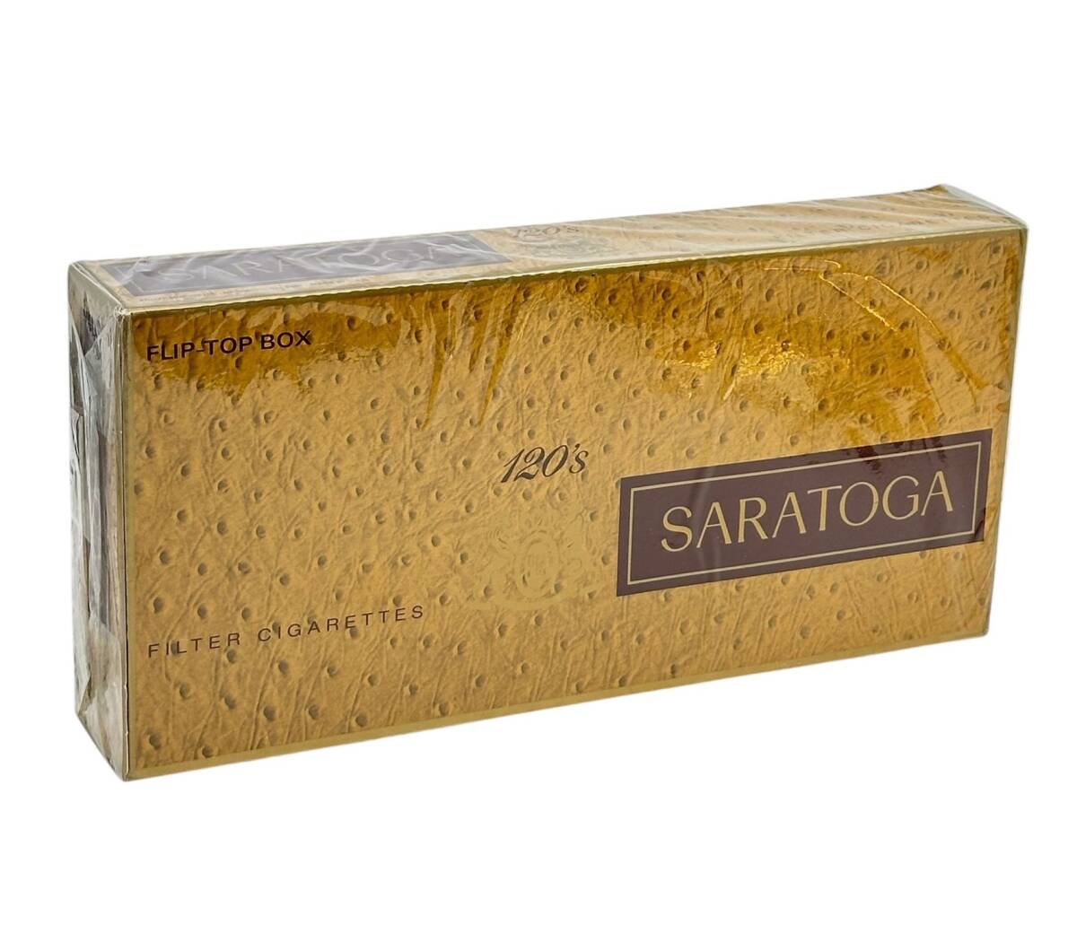 Saratoga 120's Açılmamış Karton Filtreli Sigara 1970'ler AOB4783 - 1