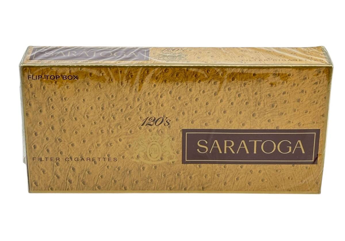 Saratoga 120's Açılmamış Karton Filtreli Sigara 1970'ler AOB4783 - 2