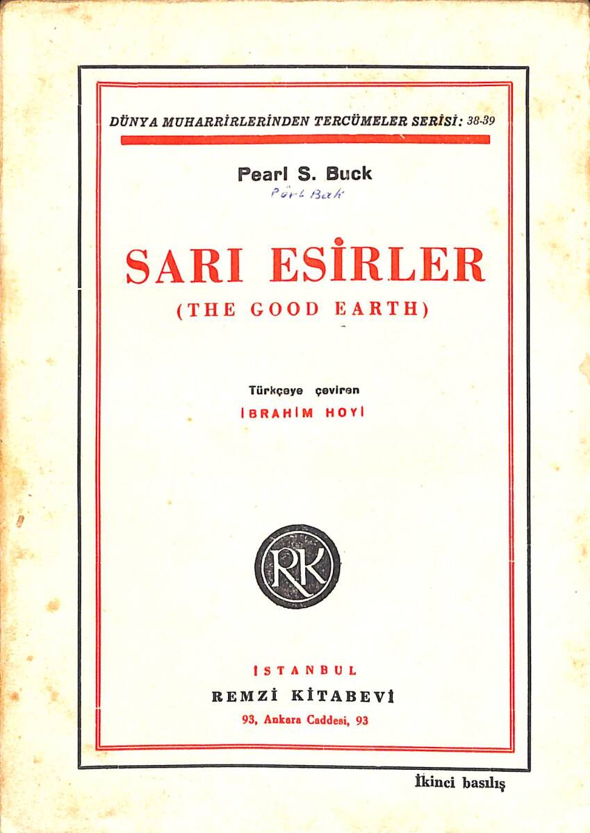 Sarı Esirler (The Good Earth) NDR94123 - 1