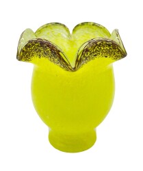 Sarı Murano Vazo AOB2903 - 1