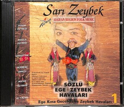 Sarı Zeybek Sözlü Ege Zeybek Havaları Muzik CD - 1