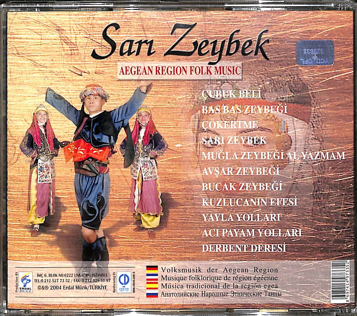 Sarı Zeybek Sözlü Ege Zeybek Havaları Muzik CD - 2