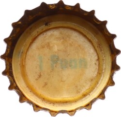 Sarıkız Eski Gazoz Kapağı CMK754 - 2